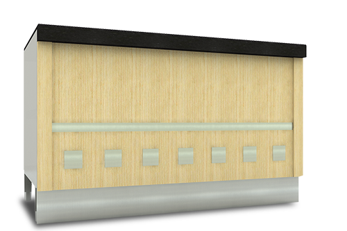 9IE22 IZGARA ½ DÜZ + ½ OLUKLUOPAL-A -Pelilam Laminat Kaplama